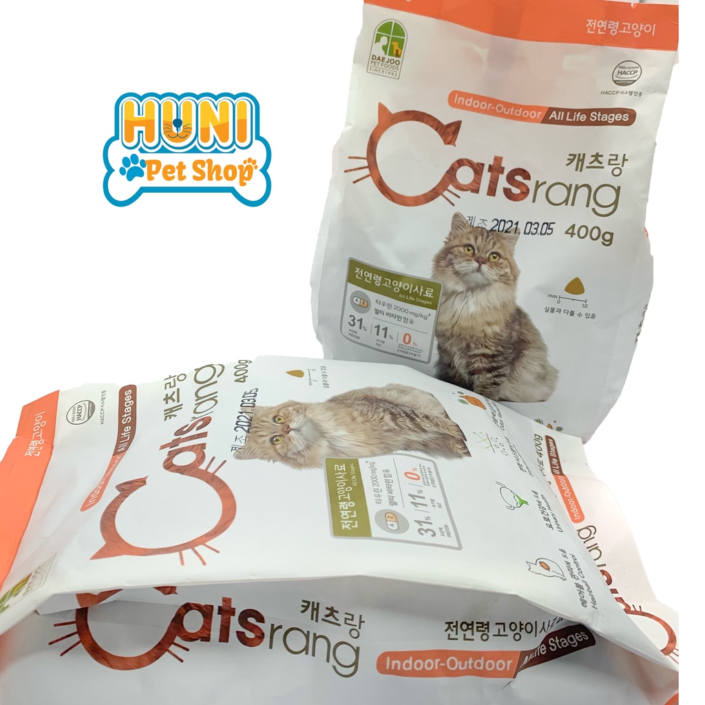 Thức ăn cho mèo Catsrang All Life Stages đồ ăn cho mèo mọi lứa tuổi - gói 5kg