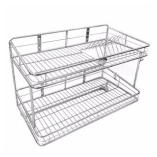 Kệ chén treo tường inox 30x70