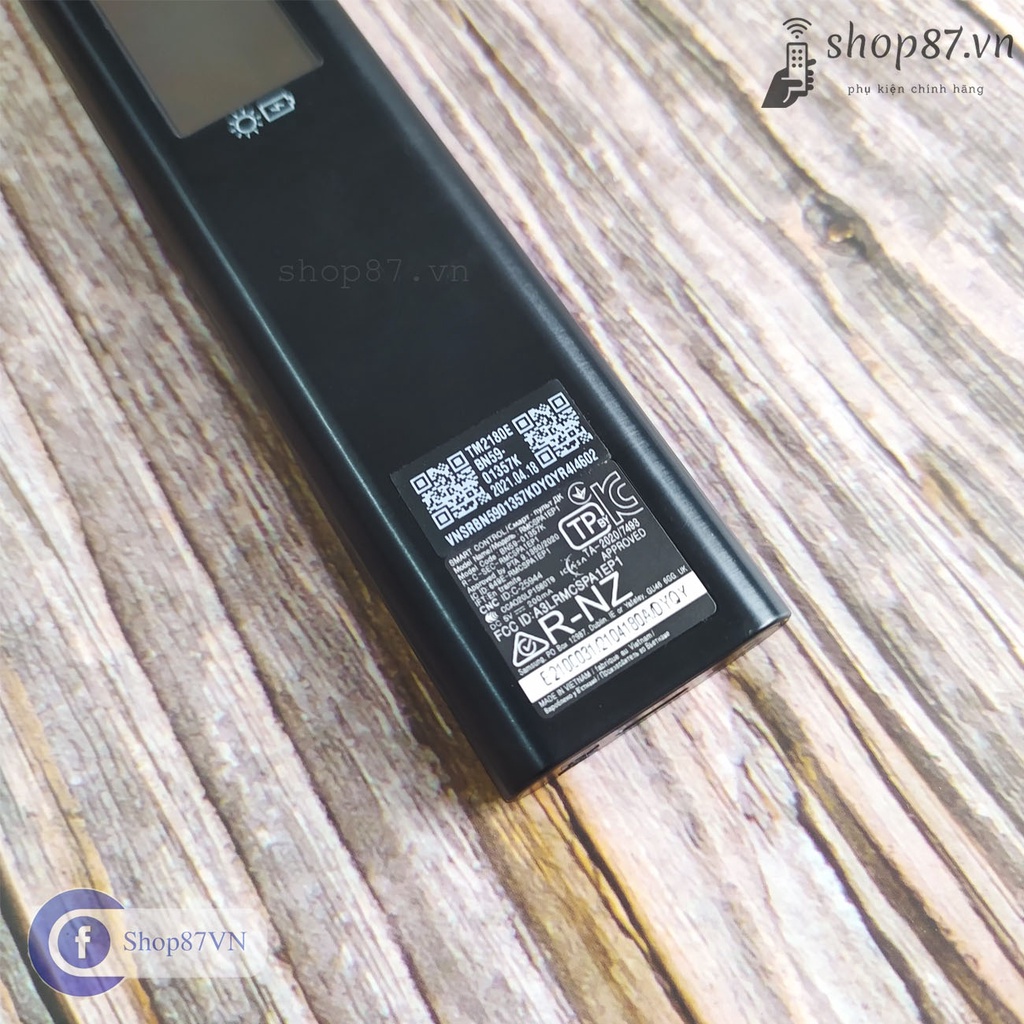 Điều khiển tv Samsung năng lượng mặt trời one remote