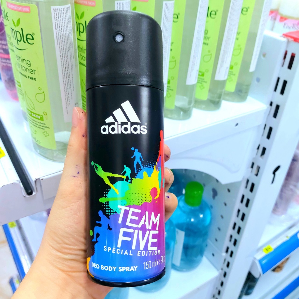 Xit Khử Mùi Toàn Thân Nam AXE - ADIDAS 150ml - Hương Thơm Nam Tính Chuẩn Men