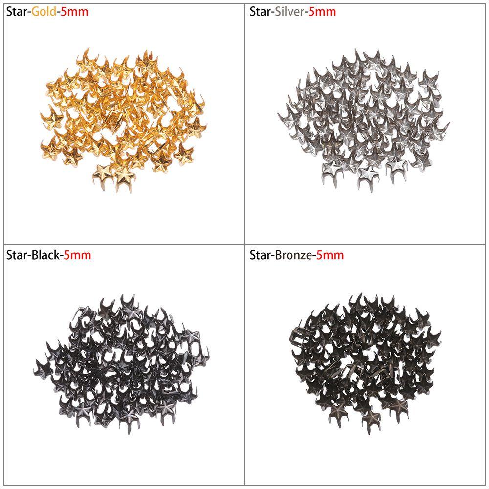 Set 50 Phụ Kiện Khóa Kim Loại Mini 4 / 5 / 6mm Chuyên Dụng Cho Búp Bê