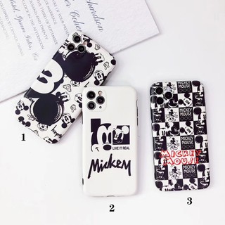 Ốp Điện Thoại In Hình Chuột Mickey Đáng Yêu Cho Iphone 11 Xr 7p