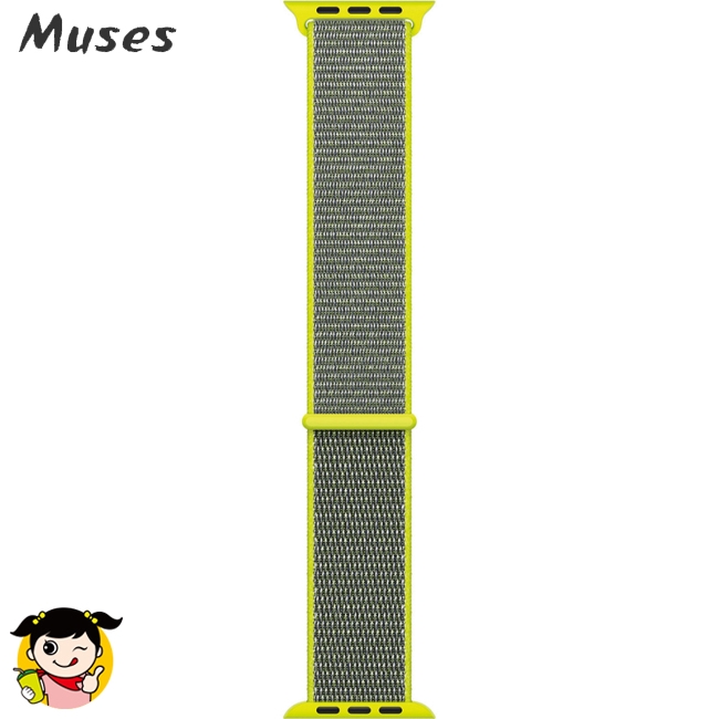 Muse07 Dây vải nylon đeo đồng hồ thông minh Apple Watch Series 4 40mm/44mm