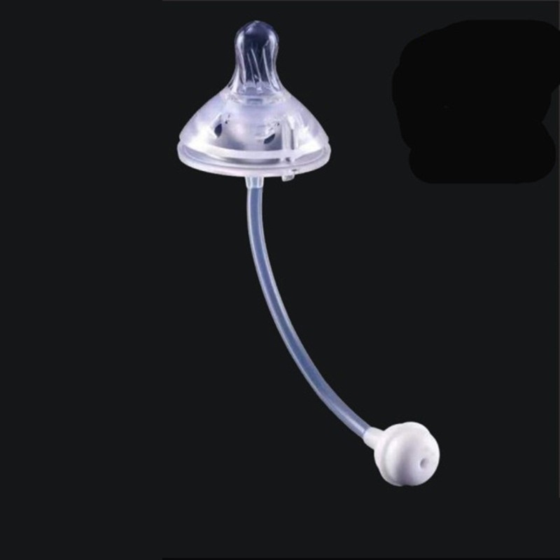 Mềm Ống Hút Silicon Cho Bình Sữa Em Bé Tiện Dụng