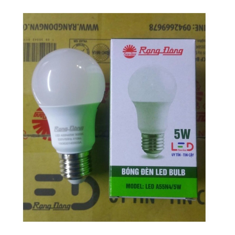 Bóng Đèn LED Bulb Rạng Đông 3W, 5W, 7W, 9W, 12W, 15W, ChipLED SAMSUNG