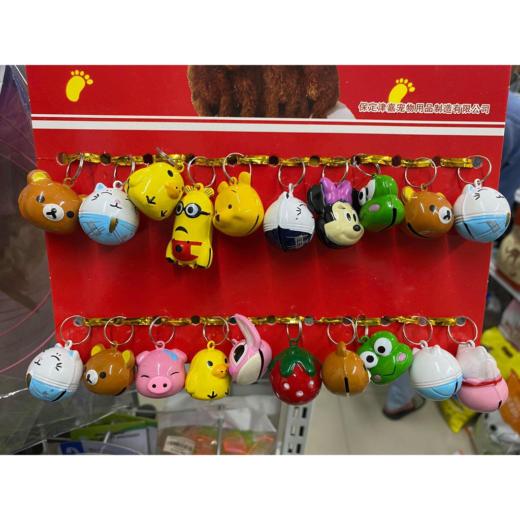 Chuông Cổ Hoạt Hình Cute Cho Chó Mèo siêu xinh  Kimi (Giao ngẫu nhiên)
