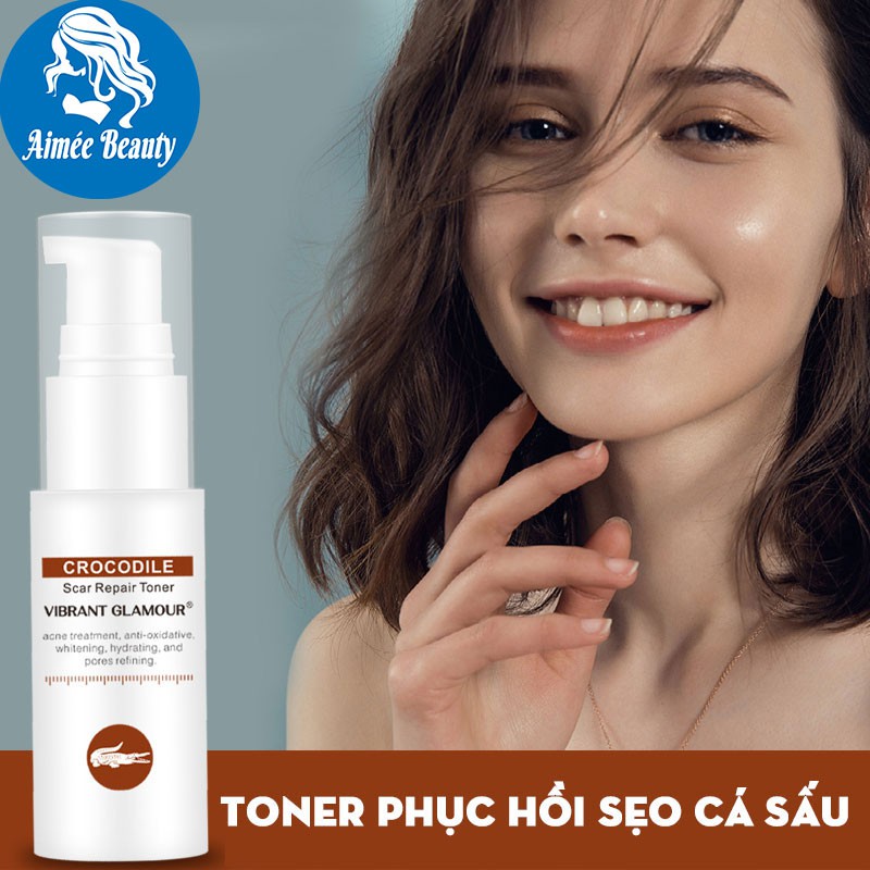 [Hàng Nhập Khẩu] VIBRANT GLAMOUR Serum Phục Hồi Da Phục Hồi Sẹo Rỗ Làm Mờ Vết Thâm Loại Bỏ Sẹo Kiềm Dầu 30ml