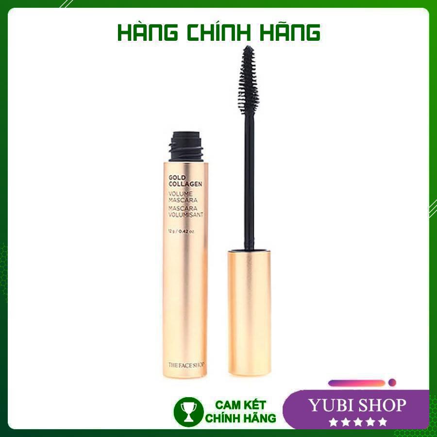 [HÀNG AUTH] MASCARA KIÊM DƯỠNG MI GOLD COLLAGEN VOLUME MASCARA FMGT THE FACE SHOP - HÀN QUỐC