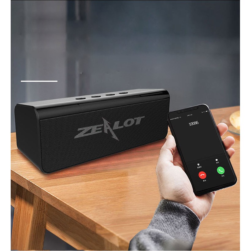 Loa Bluetooth 5.0 Zealot S31 10W nghe nhạc 10h hỗ trợ thẻ nhớ - Hàng chính hãng