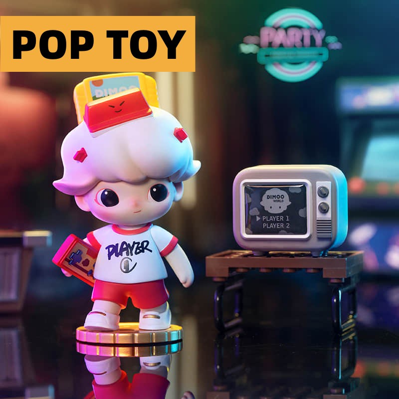 Dimoo Time Roaming Mô Hình Búp Bê Popmart Dễ Thương