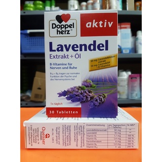 Hàng Đức Viên uống ngủ ngon hoa oải hương Lavendel Extrakt hộp 30 viên