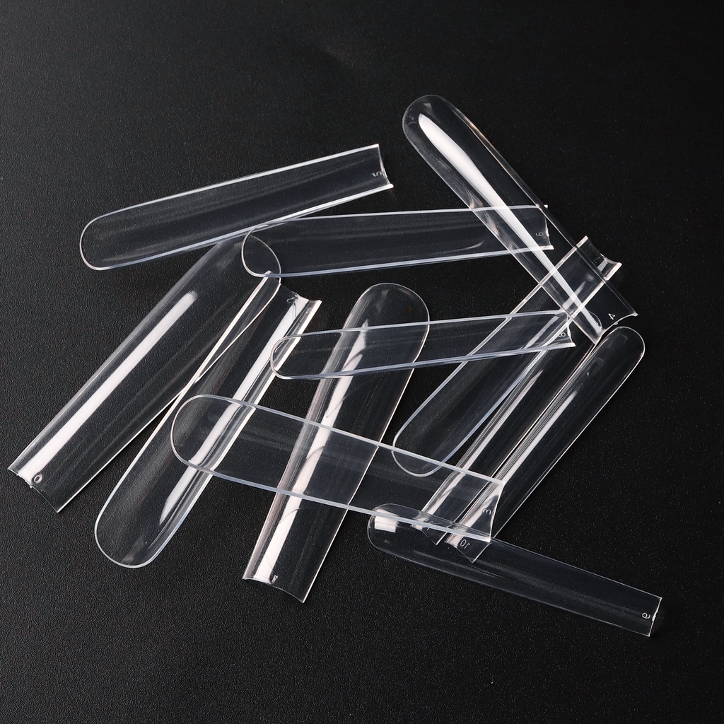 Bộ 504 Móng Tay Giả Đầu Phẳng Dài Bằng Nhựa Dùng Trang Trí Móng Tay Nghệ Thuật Thời Trang Năm 2023