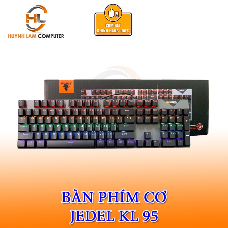 Phím cơ Jedel KL 95 Gaming LED Rainbow nhiều chế độ - VSP phân phối