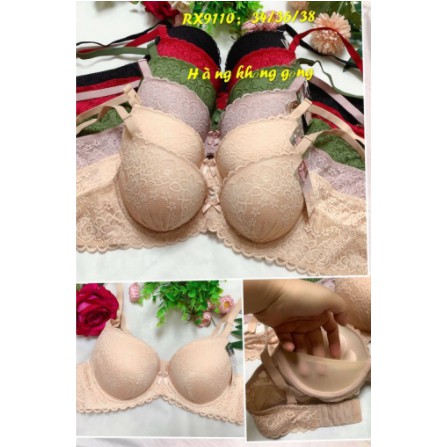 hàng thái- Áo lót ren đệm dày 4.5cm sisterhood siêu đẩy ngực