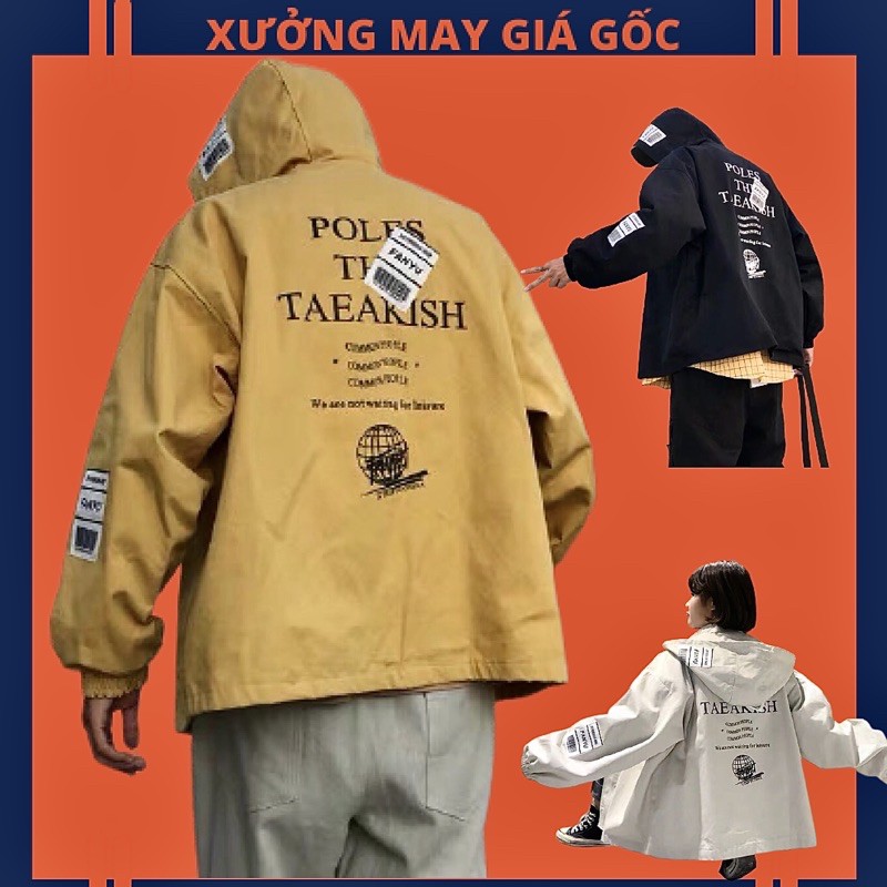 🎇𝐆𝐢𝐚́ 𝐒𝐢̉🎇 ABC Áo Khoác Ulzzang FANTU #AKTT010 (Kèm Video, Hình Chụp Thật)