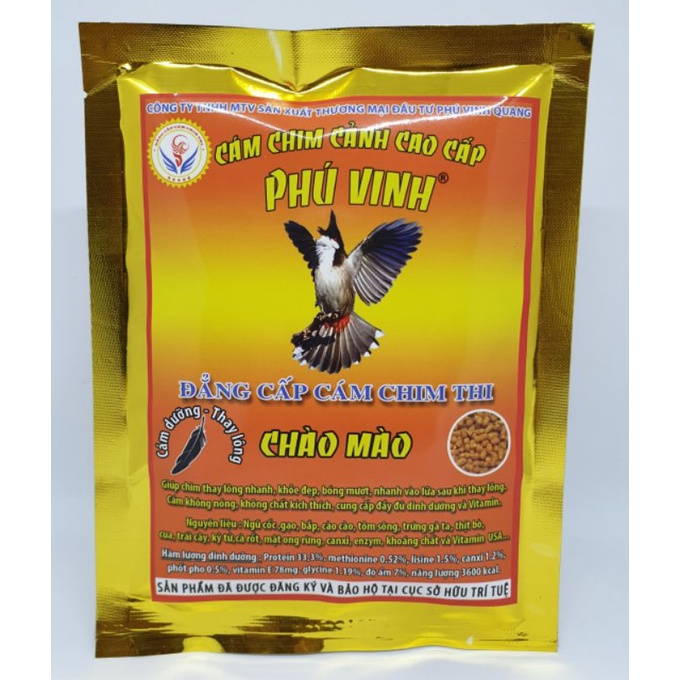 Cám Chào Mào Thay Lông Phú Vinh Cao Cấp