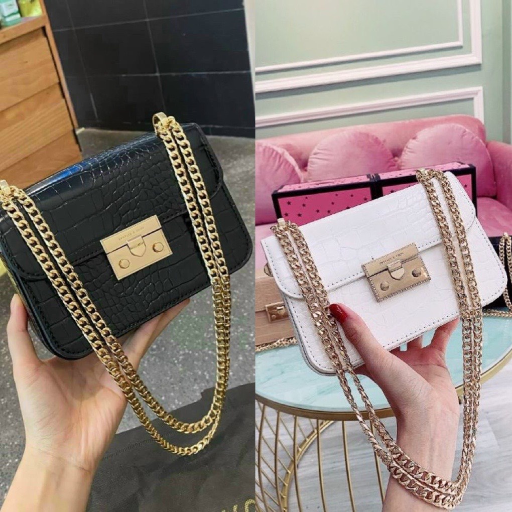 Túi Xách Xữ Đeo Chéo Thời Trang Phong Cách Trẻ Trung Đẹp Cao Cấp _Túi Khuy Nhọn BIBO STORE B21