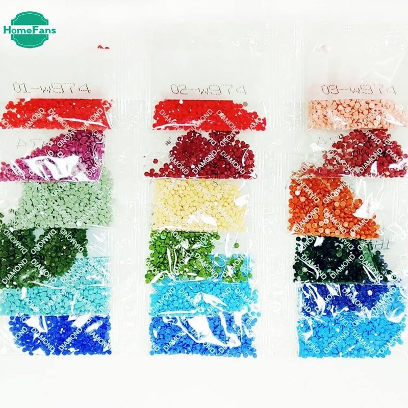 Bộ tranh đính đá 5D tự làm 30 X 40cm hình giày cao gót