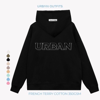 Áo Hoodie Form Rộng URBAN OUTFITS HOO151 Kiểu In Hình  ver 2.0 Thun Cotton Frech Terry 350GSM Local Brand
