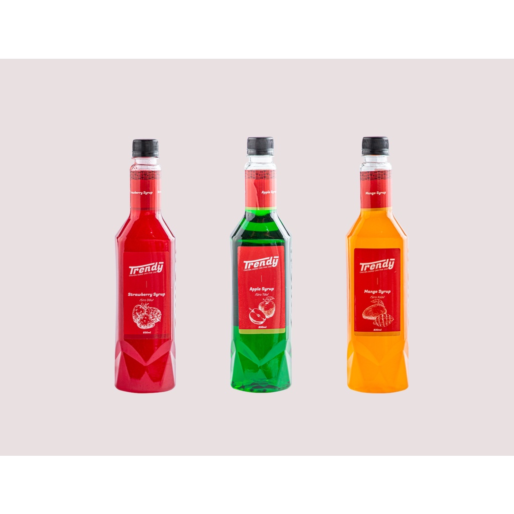 Siro Trendy  chai 830ml