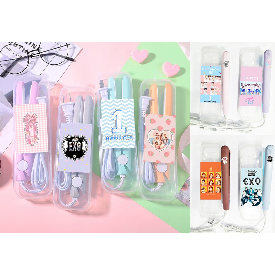 Máy là tóc mini Blackpink MLI3 cute dễ thương bangtan jack mtp sơn tùng twice wanna one exo GOT7 MAMAMOO ITZY RED VELVET