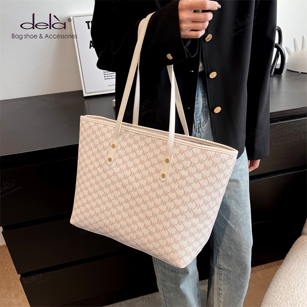 Dela Túi Xách Đeo Vai Sức Chứa Lớn Mẫu Mới Thời Trang Nhật Hàn Cho Nữ