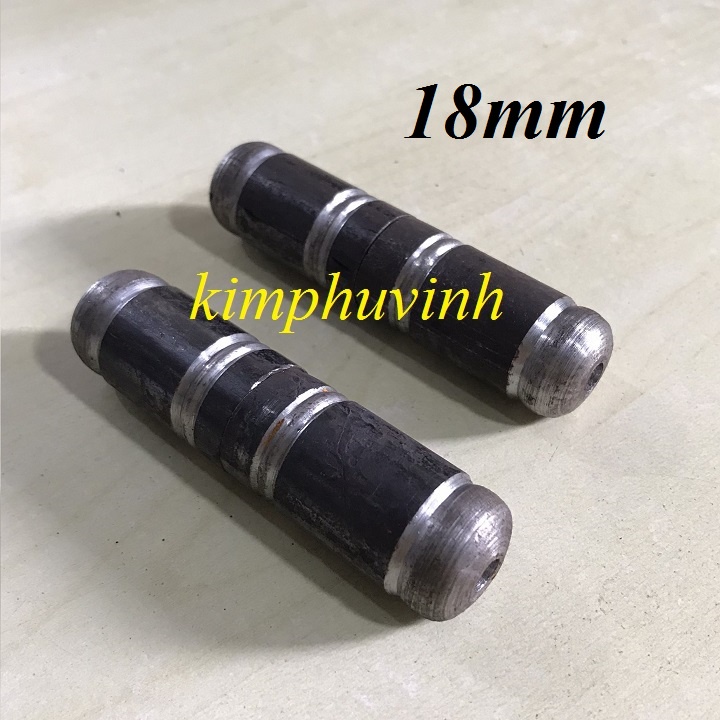 02 CÁI - PHI 18mm BẢN LỀ CỐI KIỂU - LỀ CỐI XOAY 18li