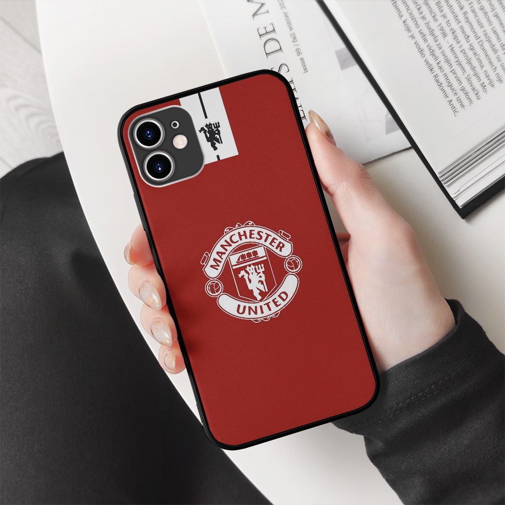 Ốp lưng logo manchester united pro 13 11 12 promax 7 8 plus xs X Xr  ART20226409