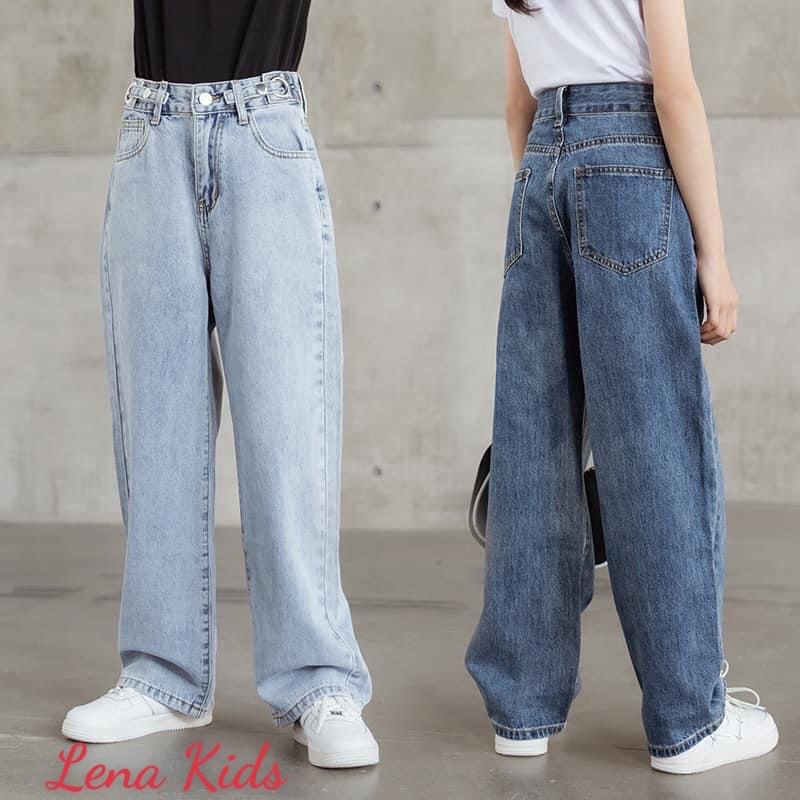 Quần Jeans Baggy bé gái chính hãng Lena Kids size 10-45kg