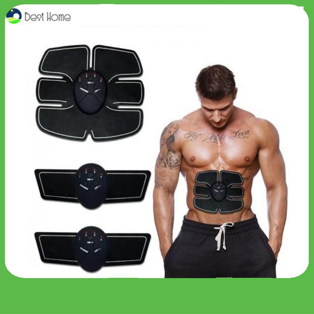 Bộ 3 miếng dán massage xung điện EMS Body tập cơ bụng 6 múi MS-73 LOẠI XỊN