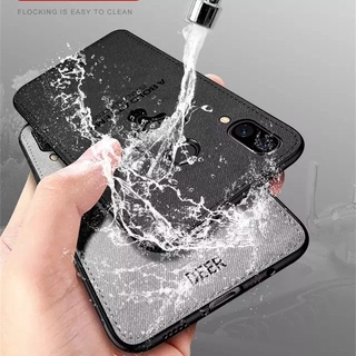 Ốp lưng Redmi Note 8 / Note 8 Pro / Note 7 / Note 11s 5G  / Note 11 Pro China 5G / Note 11 Pro Plus vân vải đầu hươu