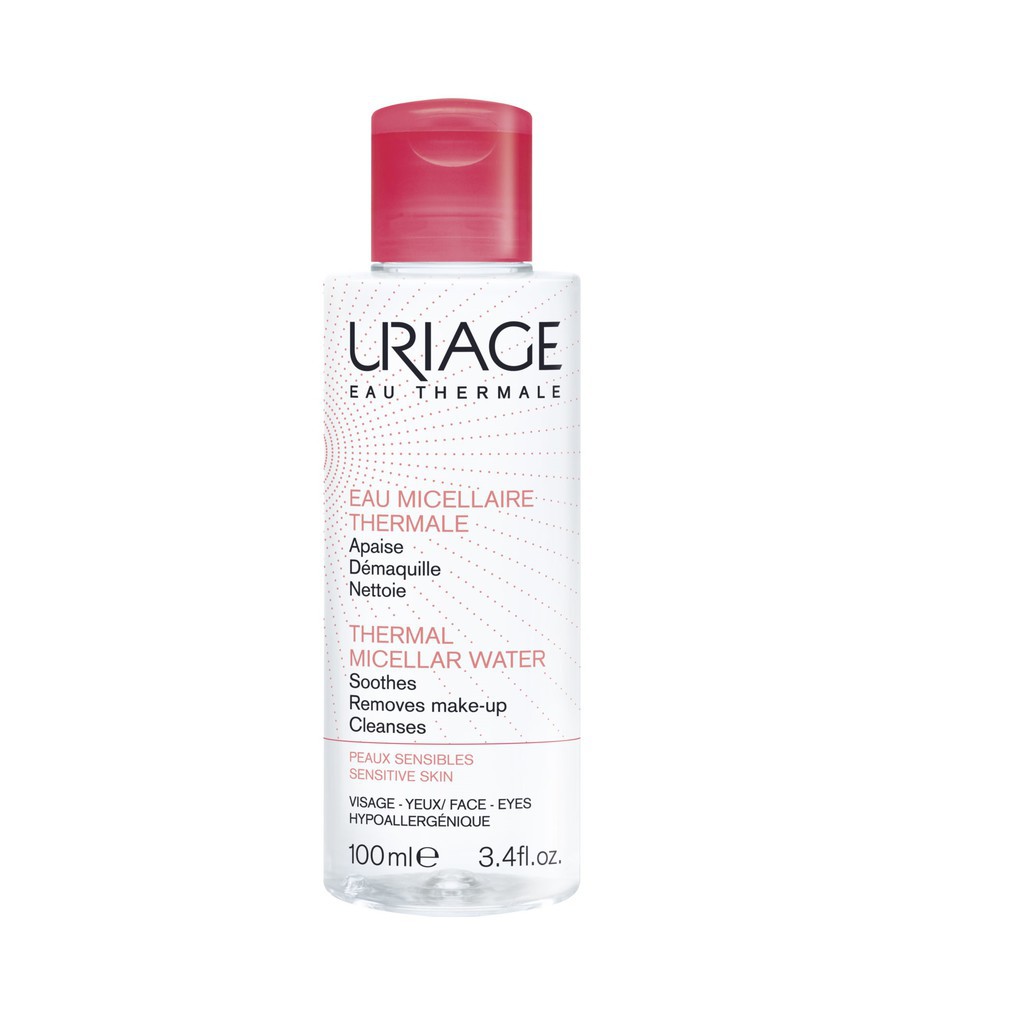 URIAGE EAU MICELLAIRE THERMALE PS F 100ml Nước tẩy trang dành cho da nhạy cảm