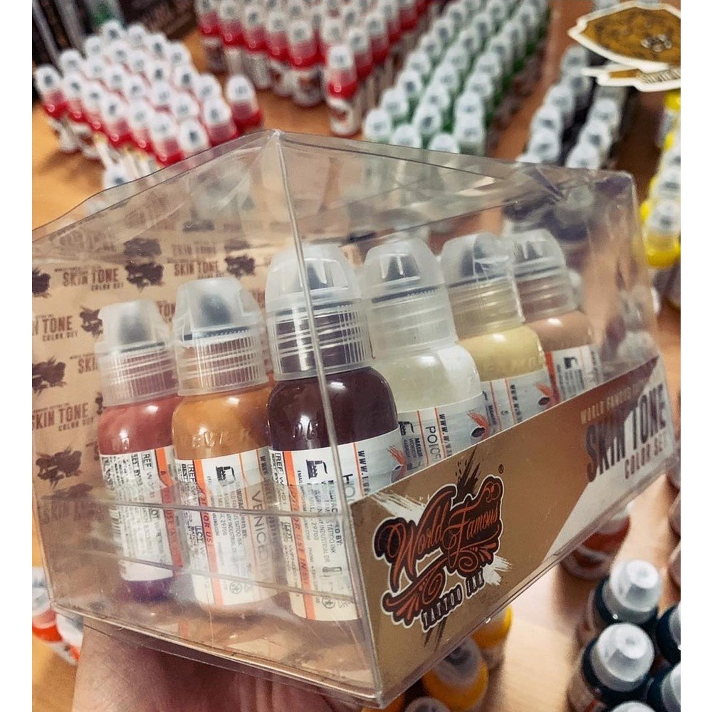 Mực xăm tattoo tone MÀU DA SKINTONE - 1 oz ( bán lẻ )