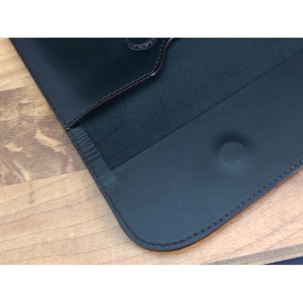 Bao Da Macbook 12 Inch Da Bò Màu Đen | BigBuy360 - bigbuy360.vn