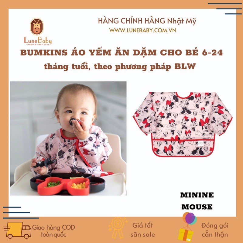 Áo yếm Bumkins cho bé ăn dặm BLW