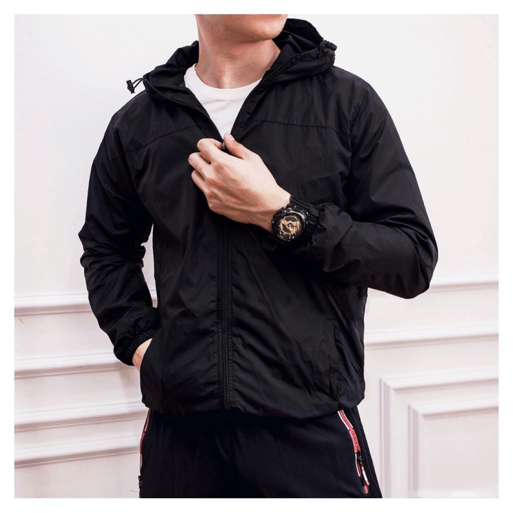 [FREE SHIP] Áo gió nam chống nước, Áo Khoác Dù 2 Lớp Chống Nước G-1 | BigBuy360 - bigbuy360.vn