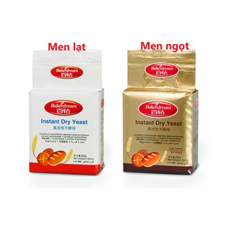Combo men làm bánh (500g men lạt & 500g men ngọt)/ Men nở/ men khô - Instant Dry Yeast - Angel baker yeast - bakerdream