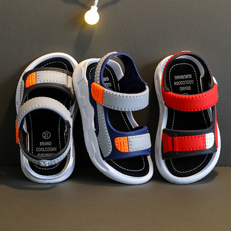 Cậu bé sandals cô gái mới giày học sinh giày thể thao hàn quốc dép mềm PAPAYA0048