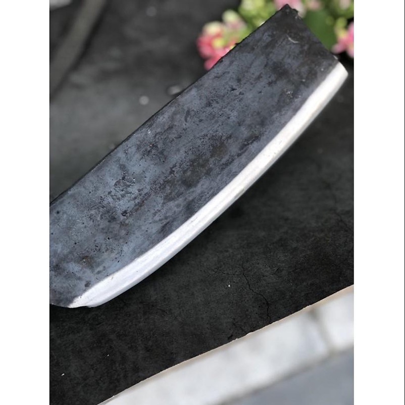 Dao Phúc Sen -  Chặt Xương Cán Sắt Siêu Bền Chất Liệu Nhíp Xe