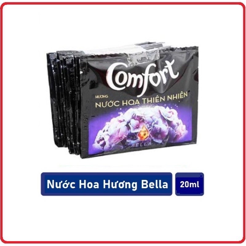 Nước xả vải Comfort cho da nhạy cảm dây 10 gói × 20 ml