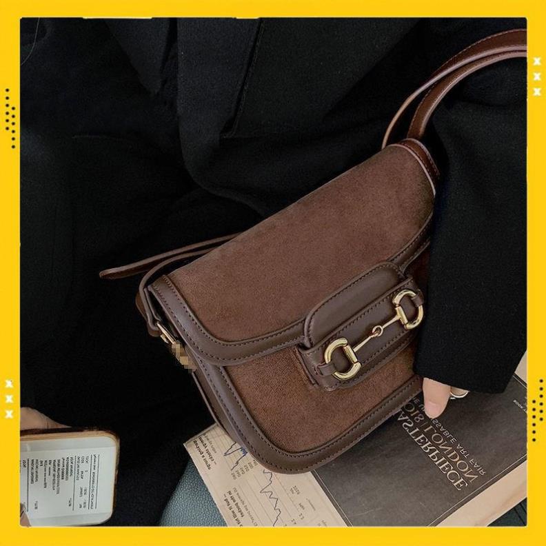 ✨Mua 3 giảm 10% ✨Túi Xách Đeo Chéo Thời Trang Xinh Xắn Phong Cách Pháp Cổ Điển Hình Vuông Cho Nữ