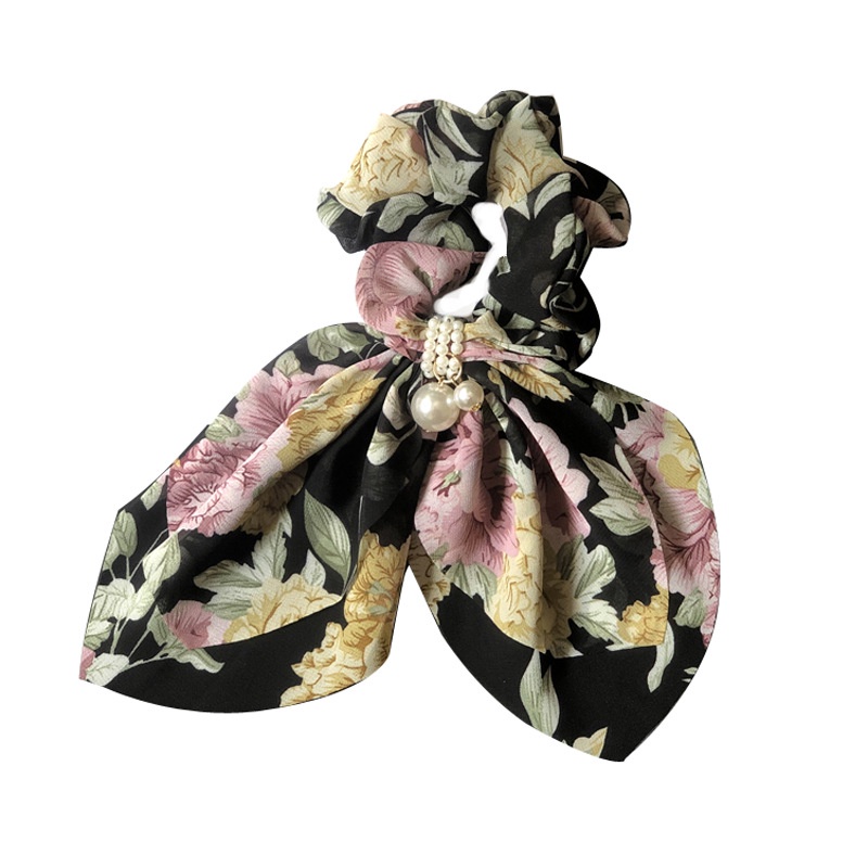 Dây Buộc Tóc Nơ Satin Cỡ Lớn Phong Cách Hàn Quốc Mới