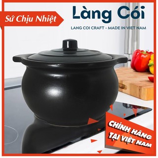 Nồi đất bếp từ Nodacook 2L - Làng Cói Craft phân phối