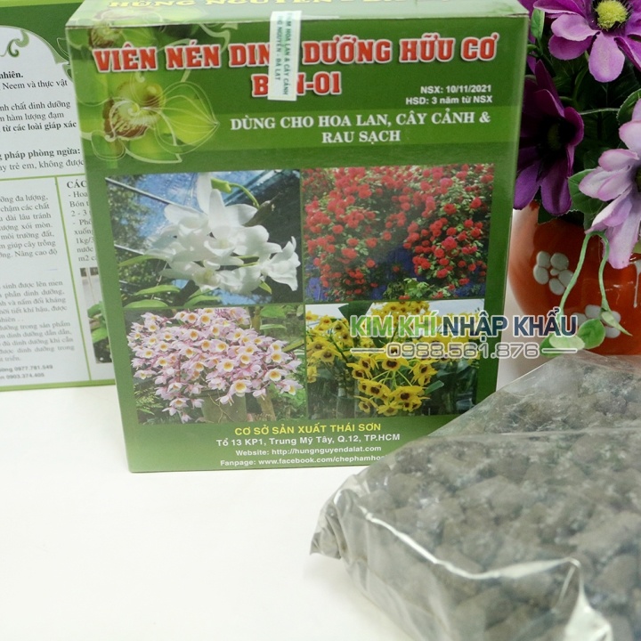 Viên nén dinh dưỡng Hùng Nguyễn  Ben-01 – Gói 1kg - T204