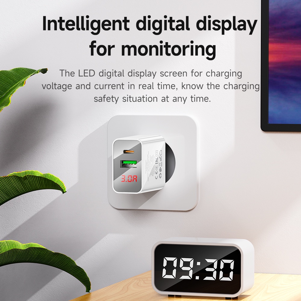Củ sạc nhanh HOCO. C100A USB C 20W PD 4.0 3.0 USB Type C thích hợp cho iPh 13 12 11 Xiaomi