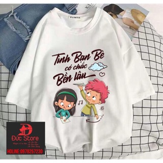 Áo unisex nhóm,lớp  in slogan đẹp