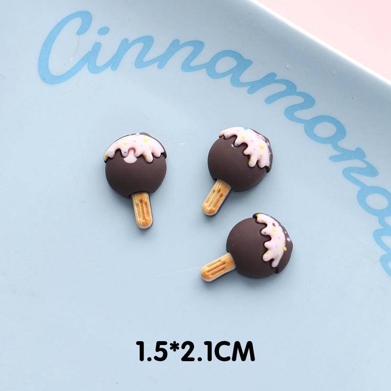 Sticker crocs Shoe Decoration for crocs đế caoPhụ Kiện Hình Que Kem/Gấu Trúc Hoạt Hình Dùng Trang Trí Giày/Giày