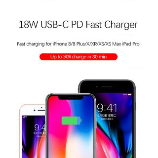 Củ Sạc Nhanh 18w Pd Usb Type C Eu Us Cho Iphone 11 Pro Max