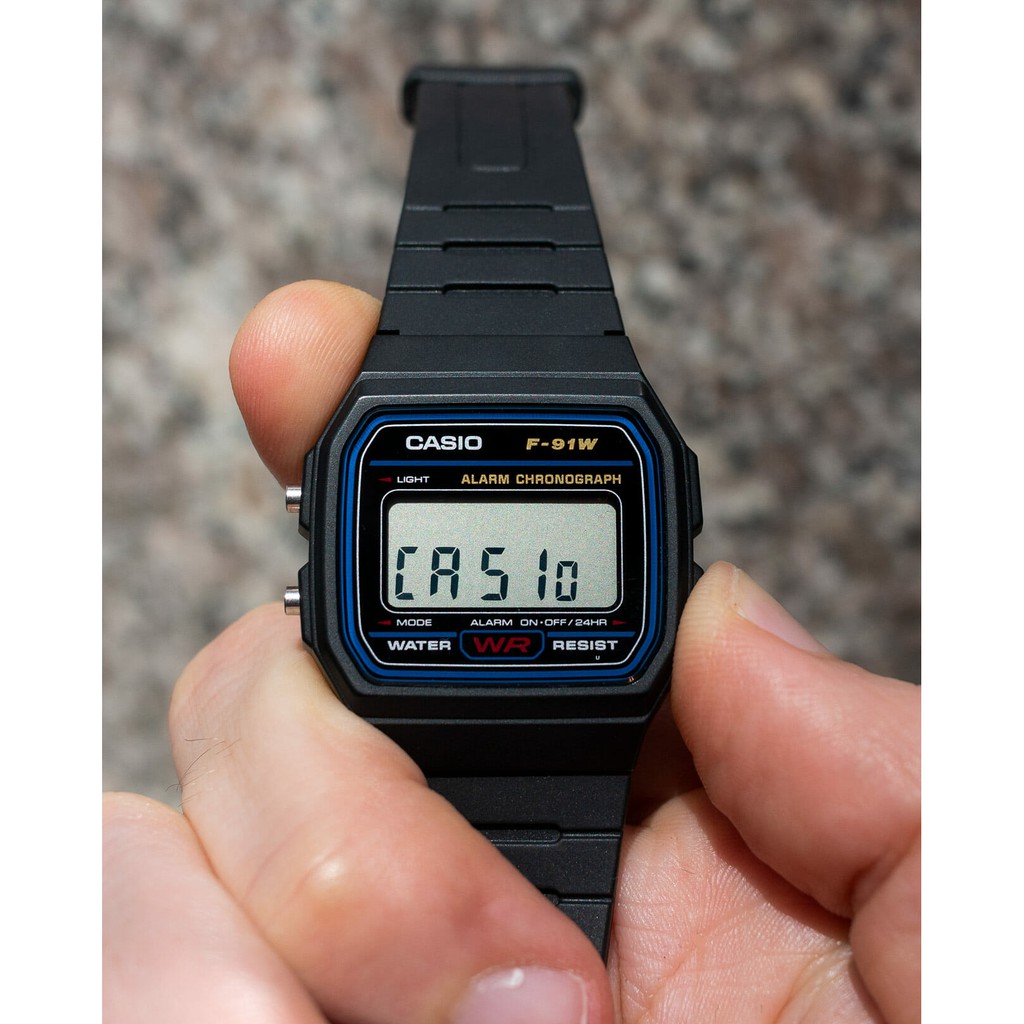 Đồng Hồ Casio Nam Dây Nhựa STANDARD F-91W-1 Chính Hãng | BigBuy360 - bigbuy360.vn