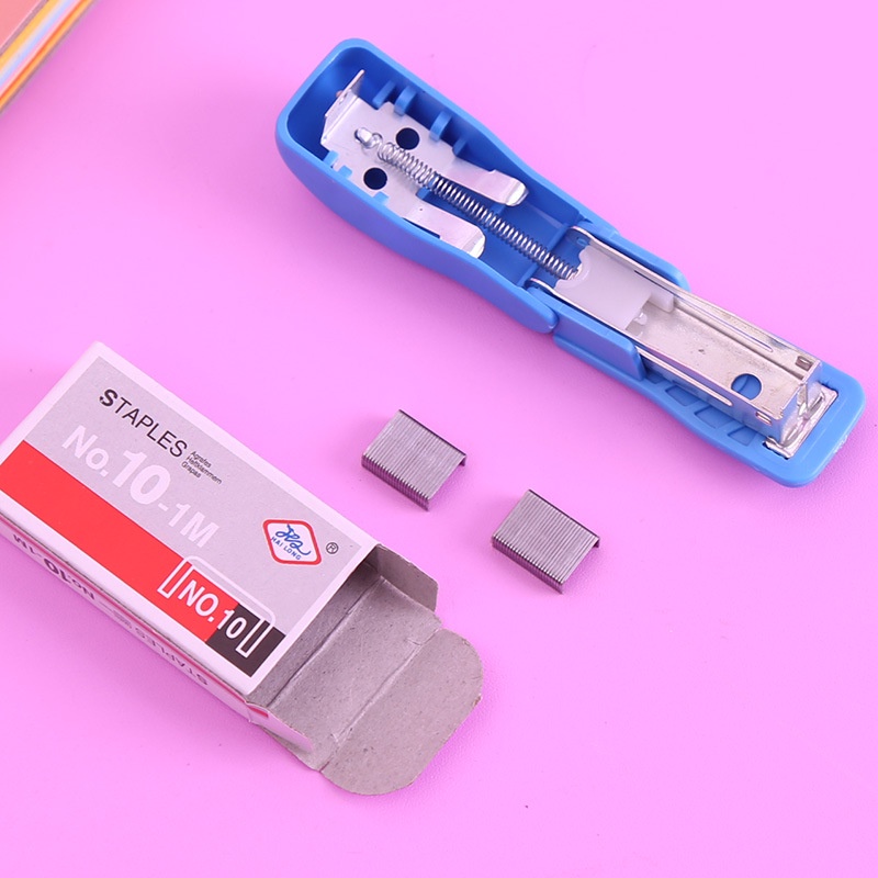 Kẹp ghim bấm giấy loại nhỏ dễ thương 3 màu- Gấu Thỏ House